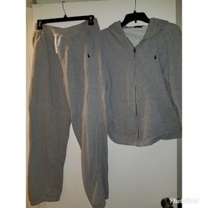 Big Kids Polo warmup set.